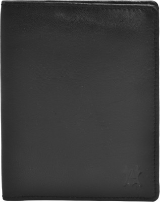 HIDECART Soft Leather Passport Cover(Black)