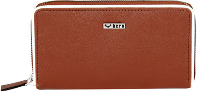 

Bern Men Casual Brown Genuine Leather Wallet(8 Card Slots)
