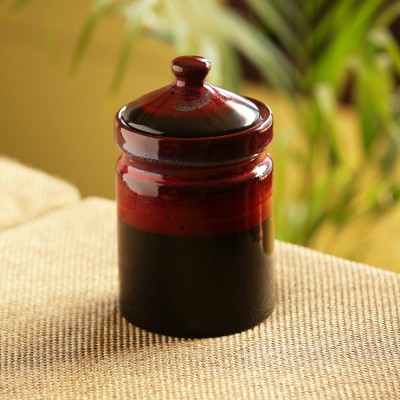 ExclusiveLane Ceramic Pickle Jar  - 710 ml(Red, Blue, Black)