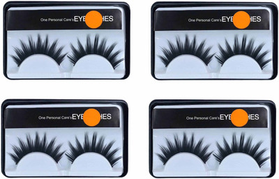 One Personal Care Princess Eyelashes | Dense | As natural as your own(Pack of 8)