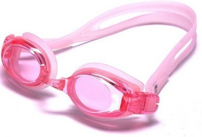 THE MORNING PLAY Kids Girls Boys Woman Swimming Goggle Children Anti UV Eye Protection PINK Swimming Goggles(Pink)