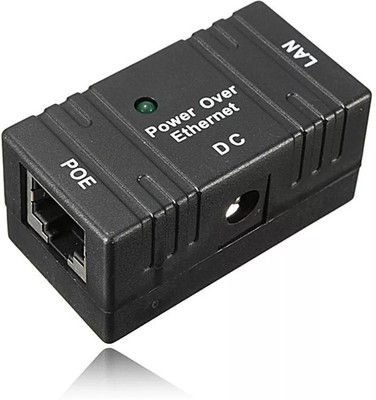 

amiciSmart 10/100Mbps POE Adapter Injector Power Connector for IP Camera Lan Adapter(100 Mbps)