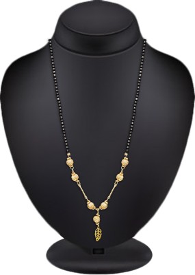 VIGHNAHARTA Bidaai Collection Gold Plated Fancy Mangalsutra Alloy Mangalsutra