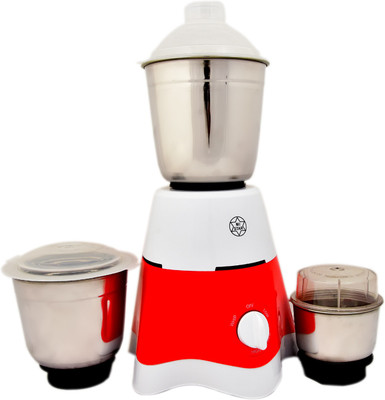 

MI STAR SDP45OP 550 Mixer Grinder(white and red, 3 Jars)