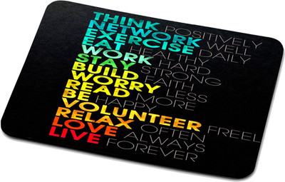 RADANYA Motivational Mouse Pad s25060 Mousepad(Multicolor)
