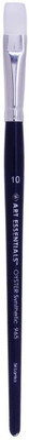 ART ESSENTIALS OYSTER White Synthetic Hair Brush - Series 965 - Bright - Short Handle - Size: 10(Set of 1, White)