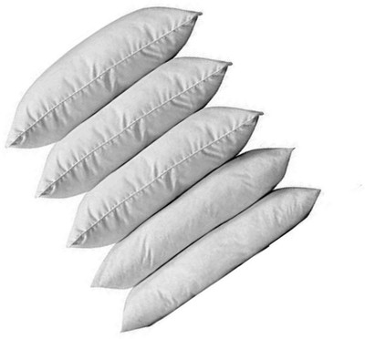 Changers Polyester Fibre Solid Sleeping Pillow Pack of 5(White)