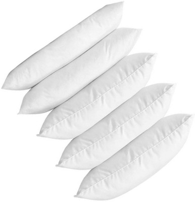 Swikon star Polyester Fibre Solid Sleeping Pillow Pack of 5(Multicolor)