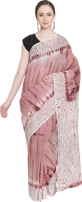 Kalakari India Printed Daily Wear Pure Cotton Saree(Pink)