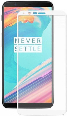 Mersal Edge To Edge Tempered Glass for OnePlus 5T, (Premium Edge To Edge Full Glue Branded Glass)(Pack of 1)