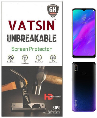 Vatsin Front and Back Screen Guard for Realme 3(Pack of 1)