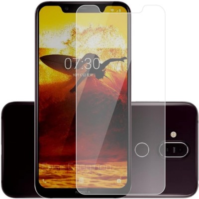 BIZBEEtech Tempered Glass Guard for Nokia 8.1(Pack of 1)