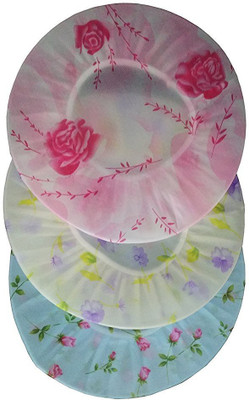 Elecsera Reusable Printed Shower Cap With Elastic Band