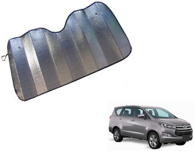 MOCKHE Dashboard Sun Shade For Toyota Innova Crysta(Silver)