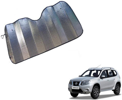 MOCKHE Dashboard Sun Shade For Nissan Terrano(Silver)