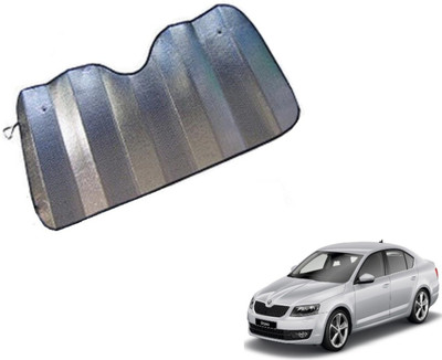 MOCKHE Dashboard Sun Shade For Skoda Octavia(Silver)
