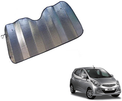 MOCKHE Dashboard Sun Shade For Hyundai Eon(Silver)
