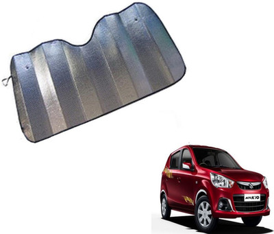 MOCKHE Dashboard Sun Shade For Maruti Suzuki Alto K10(Silver)