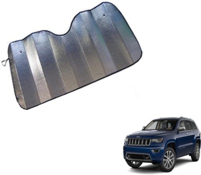 MOCKHE Dashboard Sun Shade For Jeep Compass(Silver)