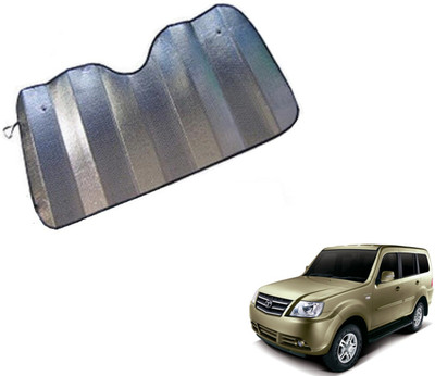 MOCKHE Dashboard Sun Shade For Tata Sumo Grande(Silver)