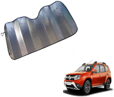 MOCKHE Dashboard Sun Shade For Renault Duster(Silver)
