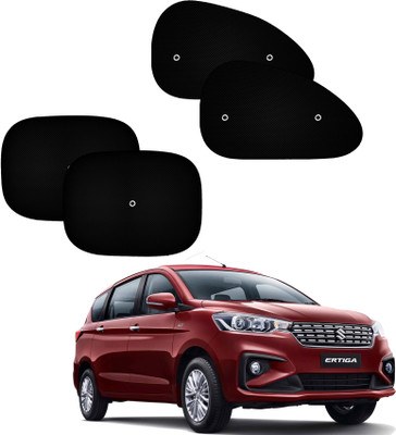 AUTO PEARL Side Window Sun Shade For Maruti Suzuki Ertiga(Black)