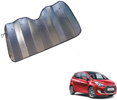 MOCKHE Dashboard Sun Shade For Hyundai Santro(Silver)