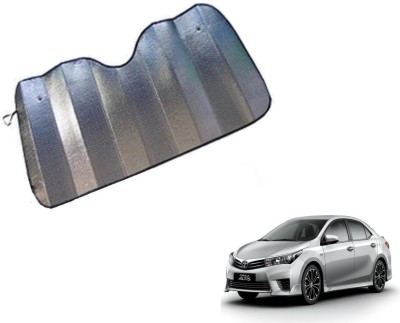 MOCKHE Dashboard Sun Shade For Toyota Corolla Altis(Silver)