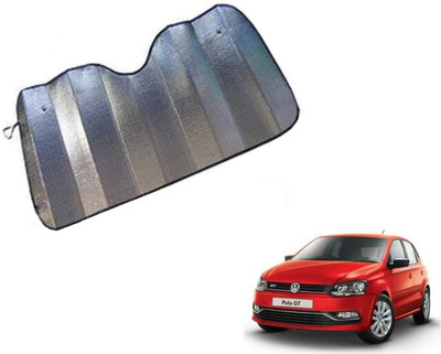 MOCKHE Dashboard Sun Shade For Volkswagen Polo GT(Silver)