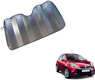 MOCKHE Dashboard Sun Shade For Renault Pulse(Silver)
