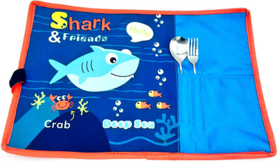ShopNGift Rectangular Pack of 1 Table Placemat(Multicolor, Polypropylene)