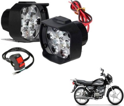 NRS nrs218 Fog Lamp Motorbike LED for Hero (12 V, 10 W)(Splendor Plus, Universal For Bike, Pack of 3)