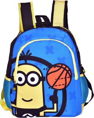 MINIONS Sport 2in1 41cm Primary (Primary 1st-4th Std) School Bag(Blue, 16 inch)