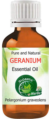 

Globatic Herbs GERANIUM Oil (Pelargonium graveolens)100% Natural and Pure(10 ml)