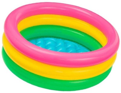 Alafi Buy High Quality Inflatable Baby Pool Bath Water Tub (2ft) a5 For Kids (Multicolor)(Multicolor)