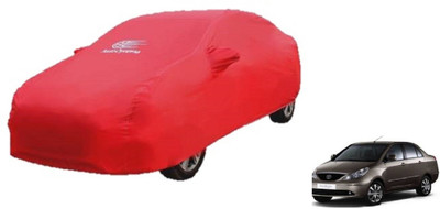 Auto Oprema Car Cover For Tata Indigo CS (With Mirror Pockets)(Red)