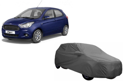 COVERPLANET Car Cover For Ford Figo Aspire (With Mirror Pockets)(Grey)