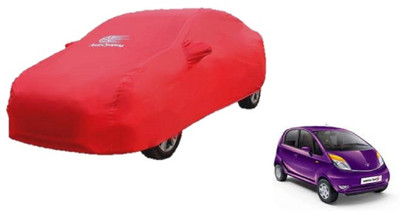 Auto Oprema Car Cover For Tata Nano (With Mirror Pockets)(Red)
