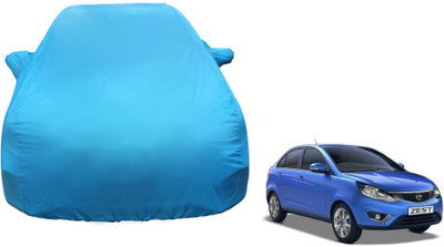 Auto Oprema Car Cover For Tata Zest (With Mirror Pockets)(Blue)