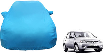 Auto Oprema Car Cover For Renault Logan (With Mirror Pockets)(Blue)