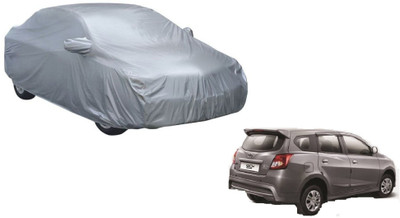 Auto Oprema Car Cover For Datsun Go (With Mirror Pockets)(Silver)