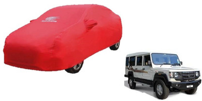 Auto Oprema Car Cover For Toyota Cruiser (With Mirror Pockets)(Red)