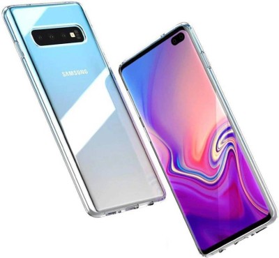 kmPPoWeR Back Cover for Samsung Galaxy S10 PLUS(Transparent, Pack of: 1)