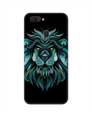 Smutty Back Cover for Realme 2 Pro, RMX1801, RMX1807 - Green Lion Print(Multicolor, Hard Case, Pack of: 1)