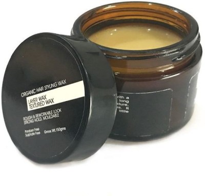 B W ALL BLACK hair wax strong hold organic (100g) Hair Cream(100 g)