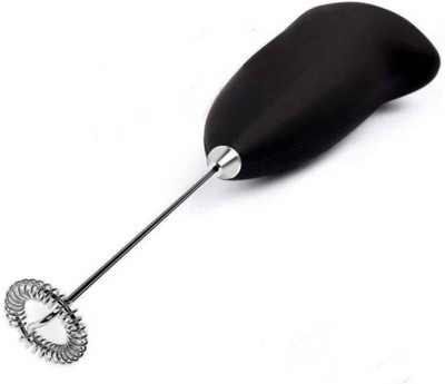 

Yozika Electric Milk Frother Handheld Milk Wand Mixer Frother For Latte Coffee Hot Milk 3 W Hand Blender(Black)