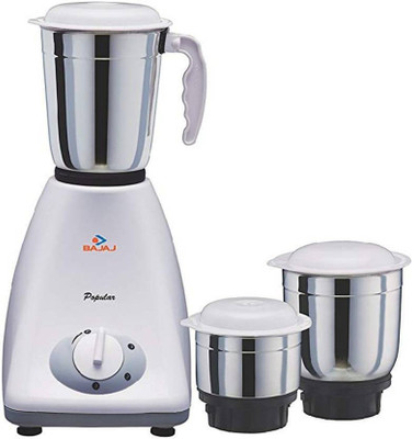 

Bajaj Popular 450 Mixer Grinder(Multicolor, 3 Jars)