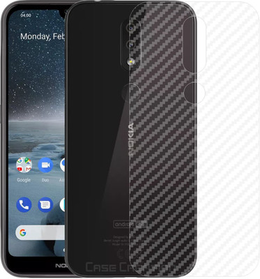 CASE CREATION Nokia 4.2 2019 Mobile Skin(3D Carbonn Fibre Transparent Skin Matte Finish)
