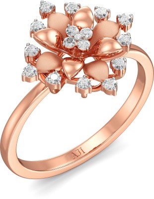 Joyalukkas Pride Diamond Rose Gold 18kt Yellow Gold ring