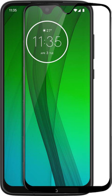 Knotyy Edge To Edge Tempered Glass for Motorola Moto G7(Pack of 1)